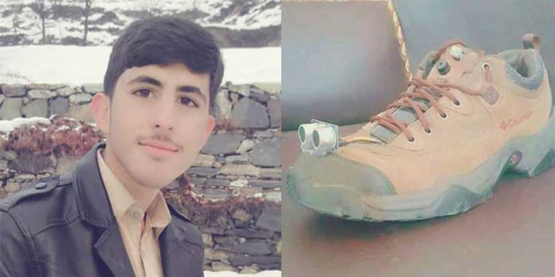 Teen from Swat develops smart shoes for visually impaired individuals