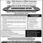 Shifa Tameer-e-millat University ( STMU), Islamabad announced admission 2022 for Masters MS MPhil Programs