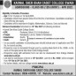 Karnal Sher Khan Cadet College ( KSKCCS), Swabi announced admission 2021 for MATRIC/ O-LEVEL Programs