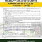 Military College Murree ( MCM), Murree announced admission 2021 for MATRIC/ O-LEVEL Programs