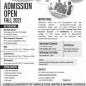 Lasbela University Of Agriculture, Water And Marine Sciences ( Dera Murad Jamali Campus) ( LUAWMS), Dera Murad Jamali announced admission 2021 for BS / Undergraduate Programs